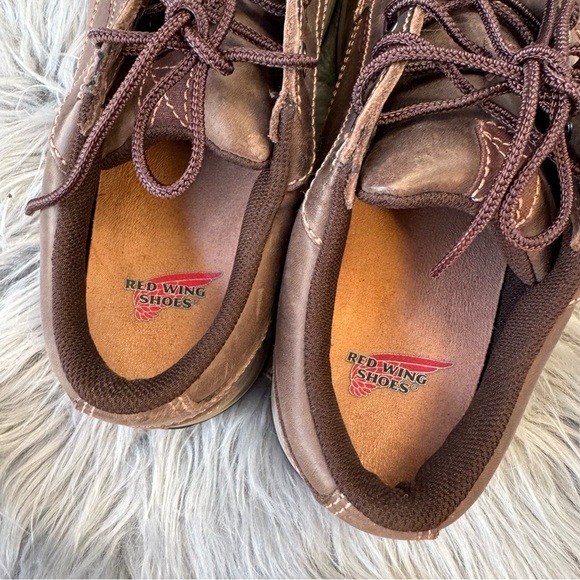 Red Wing Work Shoes Women’s Size 7.5 Brown steel toe - Picture 7 of 7